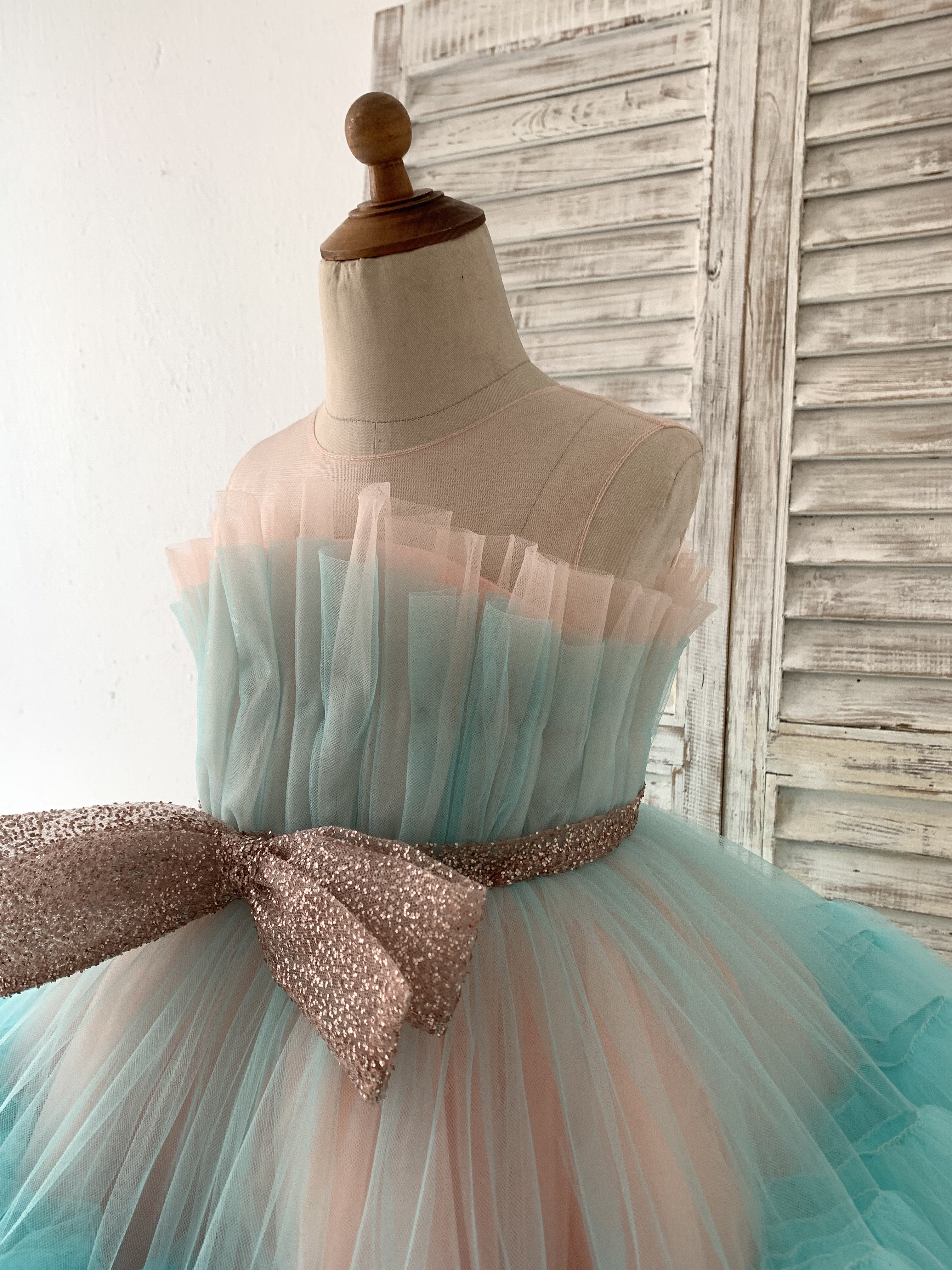 Teal tutu outlet dress