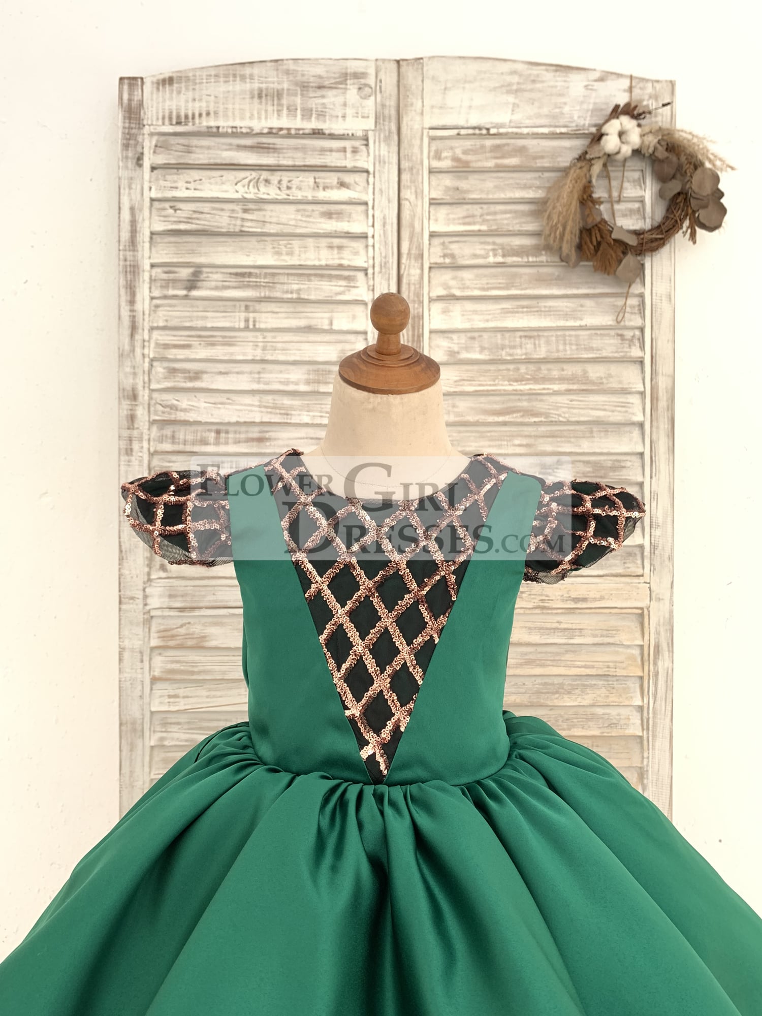 Flower girl dress Toddler birthday dress Pageant dress Grls birthday d