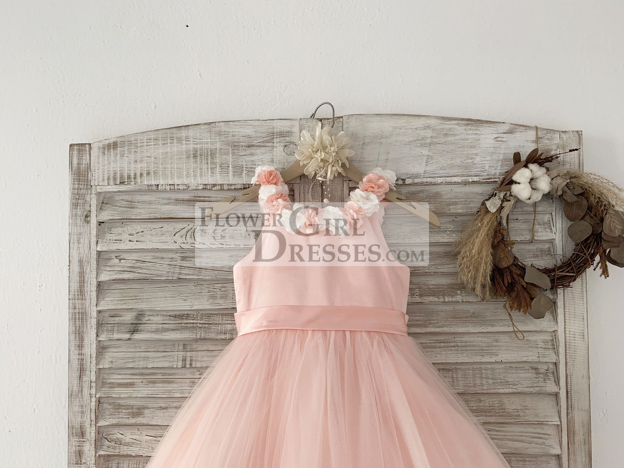 Ready to wear Kids Pattu Long Gown Pink and Golden