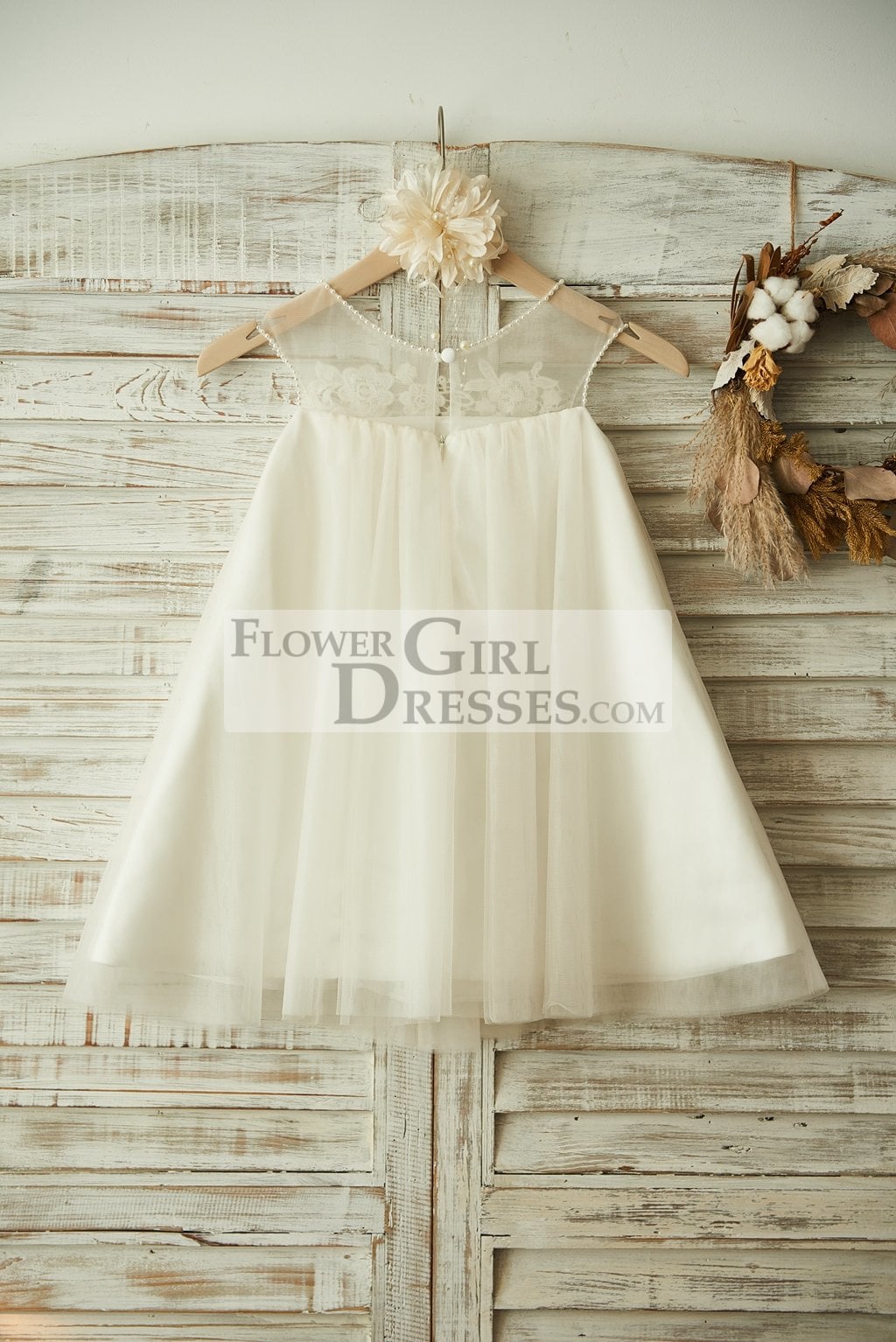 Flower girl dress, Bohemian Flower Girl Dress, rustic flower girl dress,  boho flower girl dress, lace flower girl dress, boho wedding dress